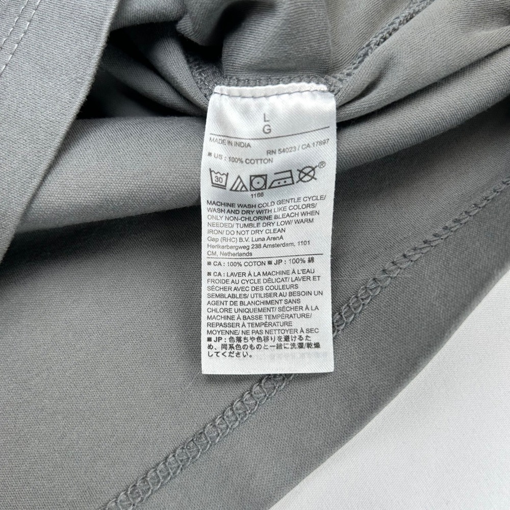 Banana Republic Mens Luxe Touch Performance Polo Shirt Slim Fit Grey Large - Picture 6 of 7